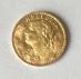 Zlatá minca 20 Frank Helvetia Vreneli 1935 B - Numizmatika