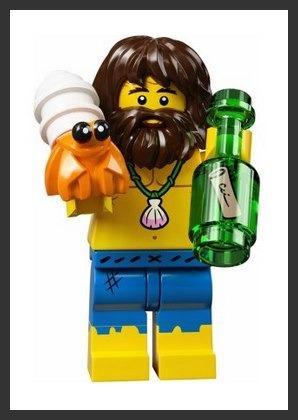 LEGO - figurka Trosečník (série 22)