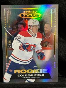 Cole Caufield Rookie Stature /99 2021-22