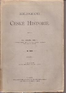 Bibliografia české histórie, Zíbrt, tretí diel 