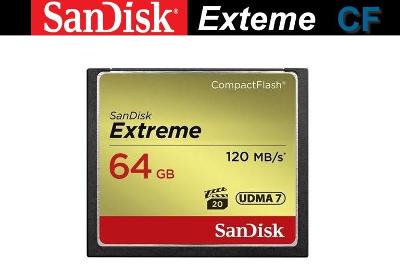 💥 SanDisk 64 GB CF EXTREME 120 MB/s *CompactFlash*120/85 MB/s*👍TOP