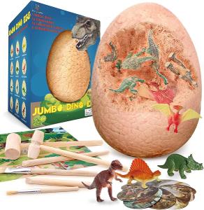 Detská hračka dinosaurie vajcia s archeologickými nástrojmi/ od 1Kč |227|