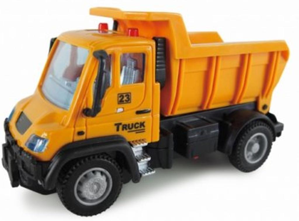 Amewi - Mini Truck sklápač, oranžový 1/64 - RC Automobily
