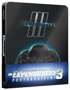 EXPENDABLES 3 (2014) Blu-ray STEELBOOK CZ, STALLONE !!!