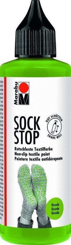 Protišmyková farba Marabu Sock Stop - rezeda 90ml