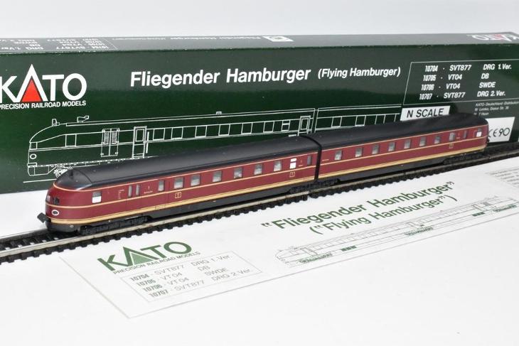 変更致しましたKATO10706 VT04 SWDE Fliegender Hamburger