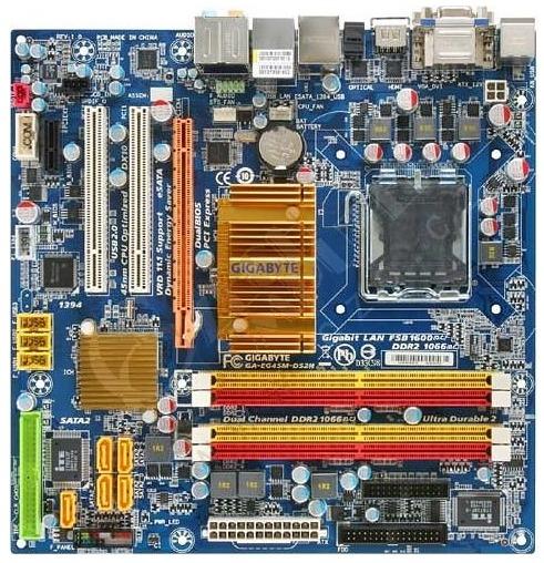 Gigabyte GA-EG45M-DS2H - Intel G45  + procesor Intel E7300 - Počítače a hry