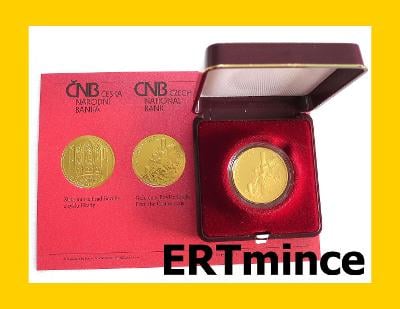 5000 Kč - Zlatá pamětní mince - hrad Bezděz - PROOF
