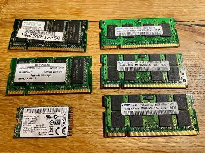 Operační paměť a SSD