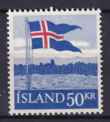 Island - (*) 328 - vlajka Islandu