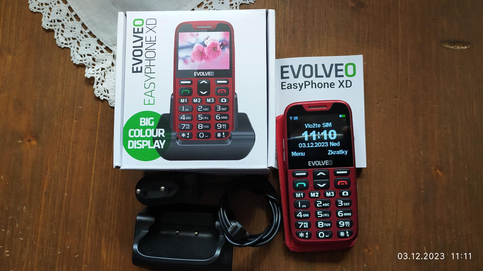Mobilný telefón EVOLVEO pre seniorov - Mobily a smart elektronika