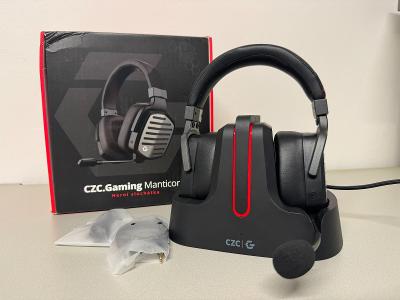 Bezdrátová herní sluchátka CZC.Gaming Manticore - vadný mikrofon