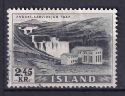 Island - 308 - místopis - elektrárna Andakilsár