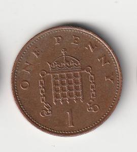 Velká Británie - 1 pence - 1994