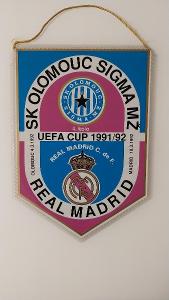 VLAJEČKA POHÁR UEFA SK OLOMÚC SIGMA-REAL MADRID r.1991/1992