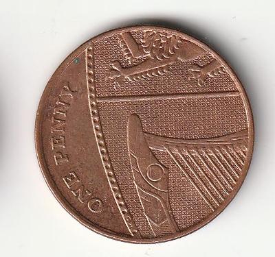 Velká Británie - 1 pence - 2009