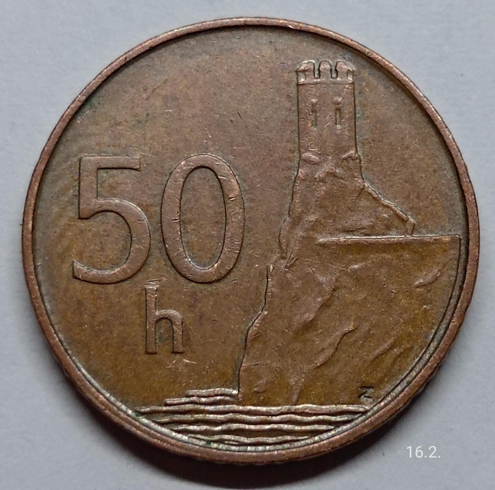 Mince 50 halierov 1996 Slovensko - Zberateľstvo