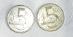 dve päťkorunáky z roku 1930 a 1931 - Numizmatika