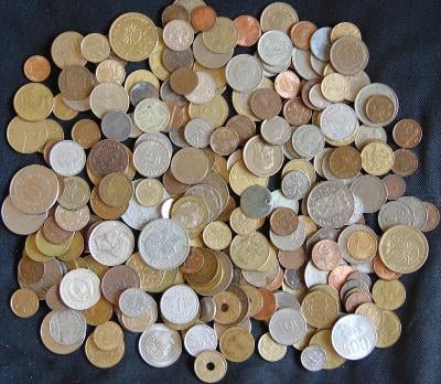 Staré mince, 1 kg, mix všeho možného (2)