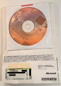 Originální licence Microsoft Windows XP Pro + originál COA štítek