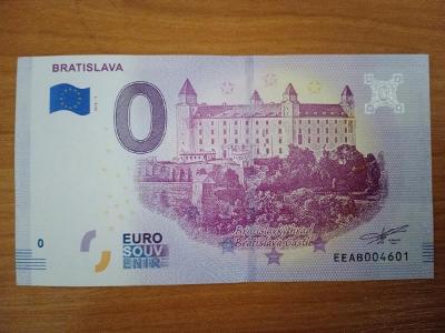 0 Euro Souvenir Slovensko 2018