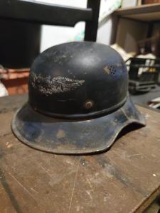 Nemecká vojenská prilba, alebo helma z 2. svetovej vojny?