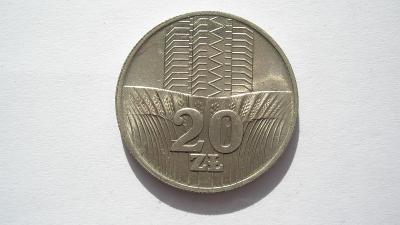 Poľsko 20 zlotý 1973