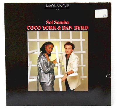 LP - Coco York & Dan Byrd – Sol Samba / I'll Put You In My (d34/2)