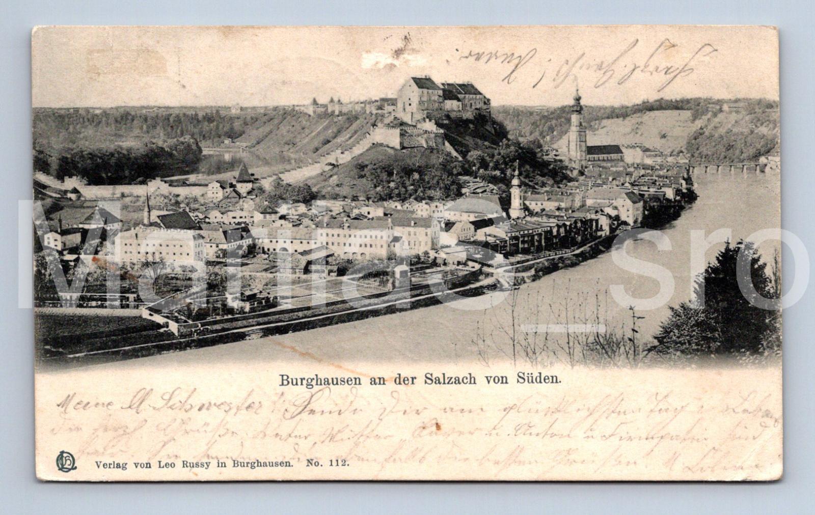 Pohľadnica SÜDEN - dlhá adresa (ST19590) - Pohľadnice