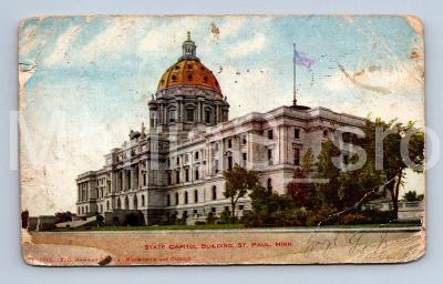 Pohlednice STATE CAPITOL BUILDING ST. PAUL MINN (ST19139)