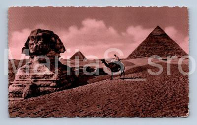 Pohlednice THE GREAT SPHINX AND PYRAMIDS (ST19129)
