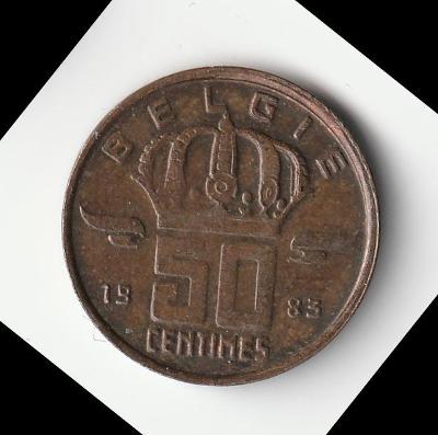 Belgie - 50 centimů - 1983
