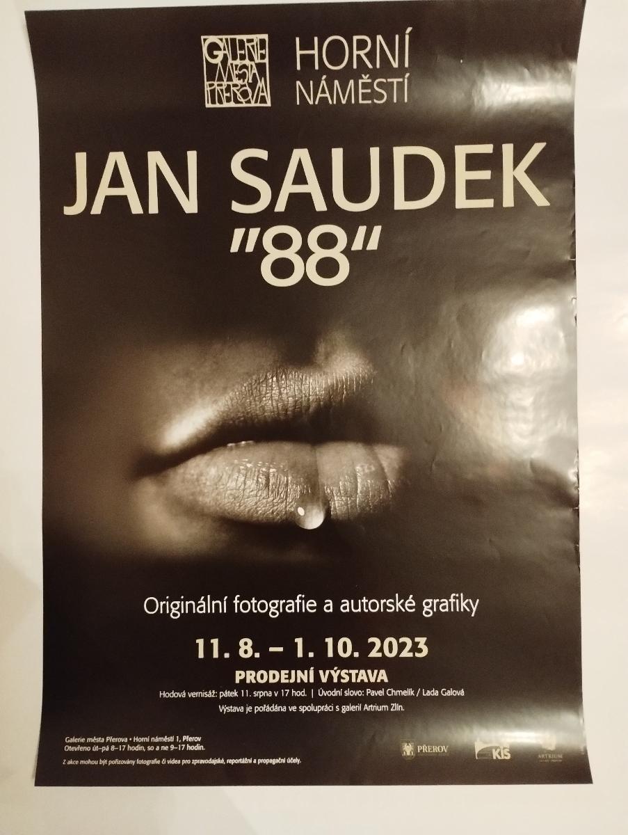 Jan Saudek - Plagát k výstave - Přerov 2023 - Zberateľstvo