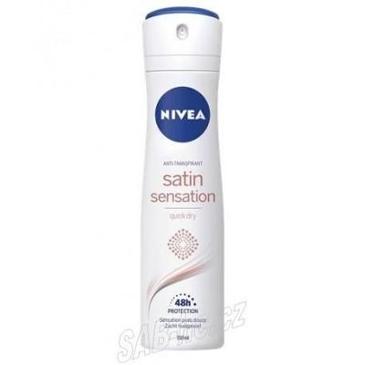 Nivea - Deodorant ve spreji Satin Sensation, 150ml