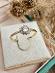 Zlatý honosný Snubný strieborný prsteň zirkón 925 slnečnice kvet - Šperky