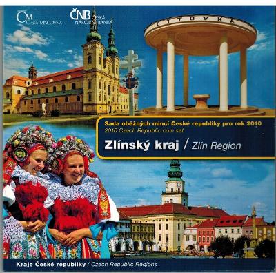 ČR - sada oběžných mincí - rok  2010 - Zlínský  kraj