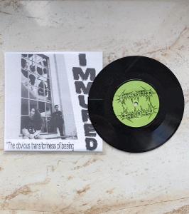 7' EP IMMURED - The obvious transitoriness of beeing, 1996, NOVÉ!!!