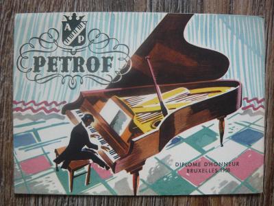 Radiokarta-Klavíry Petrof