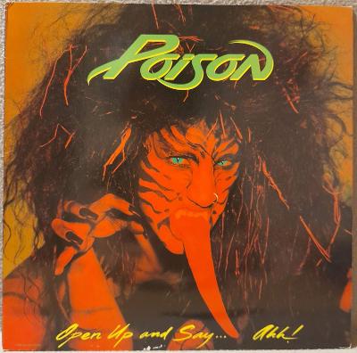 LP Poison - Open Up And Say ...Ahh! 1988