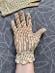 Staré dámske rukavičky, ručne háčkované - Starožitnosti a umenie