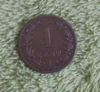 Holandsko, 1 Cent 1884, bronz