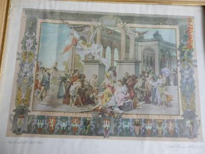 Pěkný obraz opony Národního divadla od Hynaise - tisk?