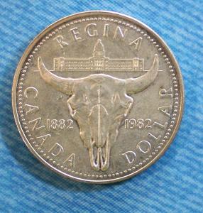 Kanada: Dolar 1982 Ag