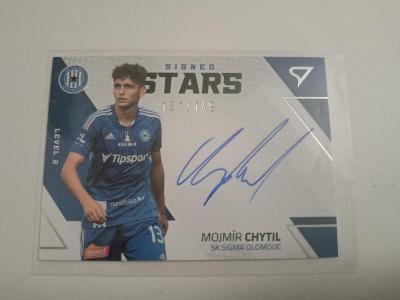 Fotbalová kartička - Mojmír Chytil - SIGNED STARS Limit 127/149
