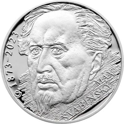 Stříbrná mince 200 Kč Max Švabinský PROOF