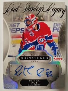 ARTIFACTS SIGNATURES Patrick Roy - Montreal Canadiens 06/10