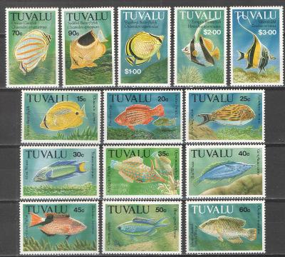 ** TUVALU série ryby výplatní 1992