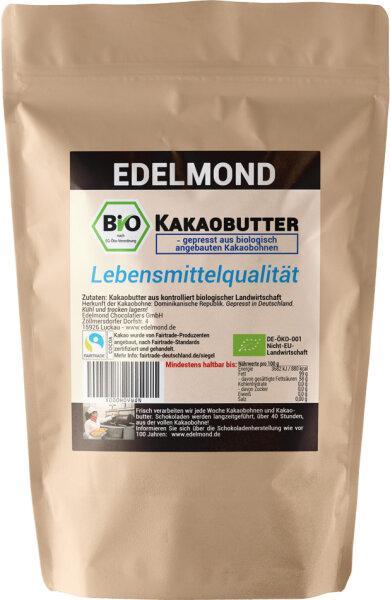 Edelmond - Kousky 100% kakaového másla, 200g