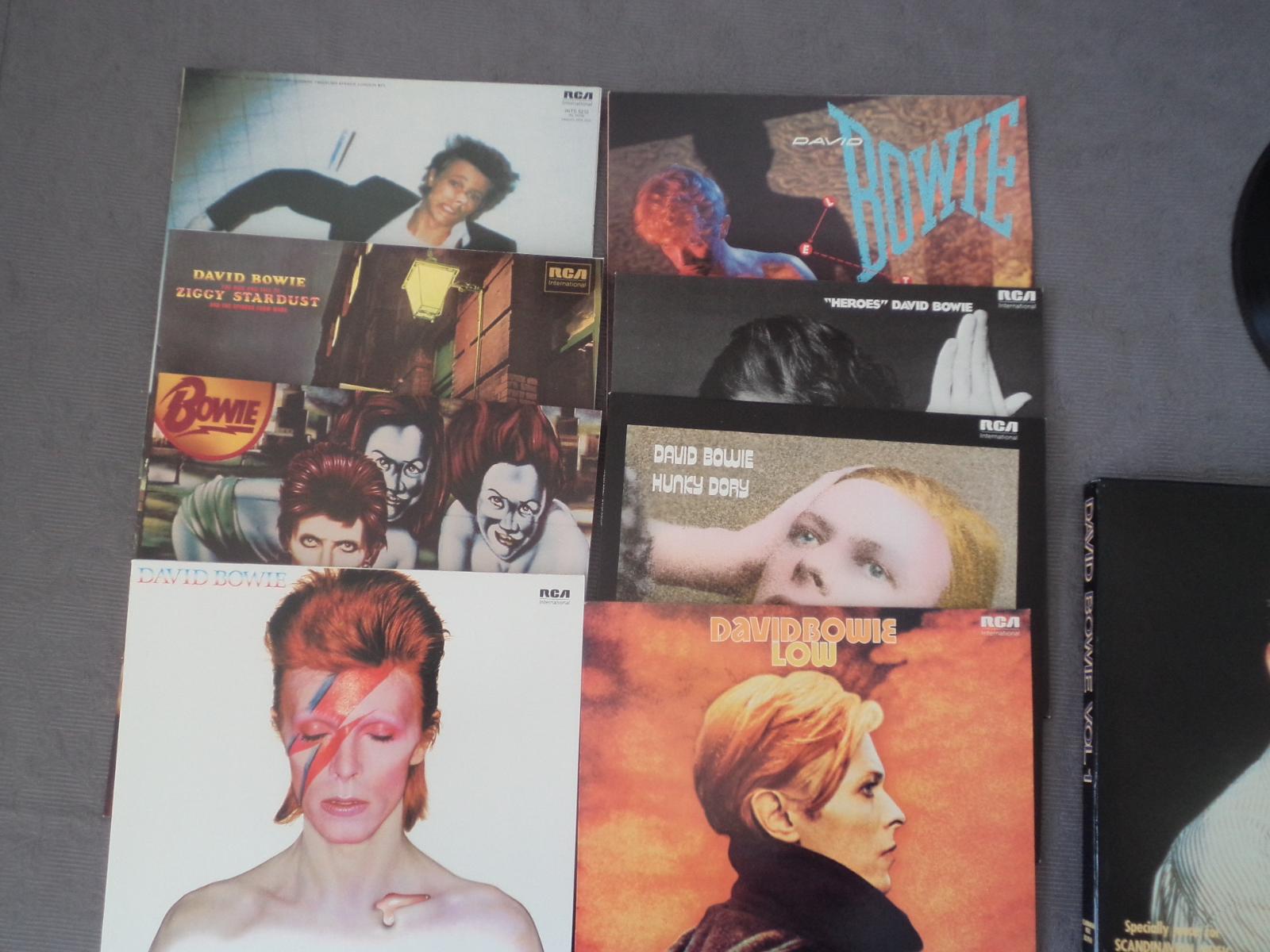 LP DAVID BOWIE-BOX 8 LP,SCANDINAVIAN MUSIC 003 159-60,STAV EX,DOSKY - LP / Vinylové dosky