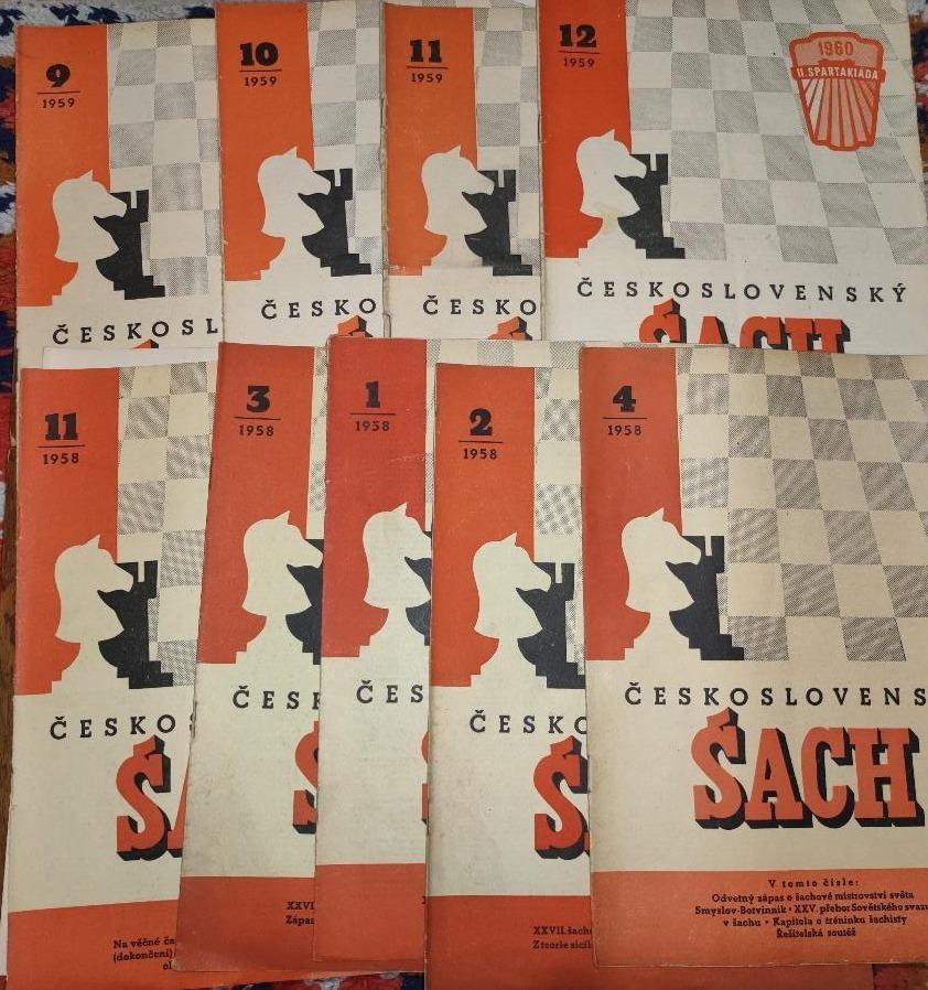Šach. Československý šach 1958-1959 - undefined